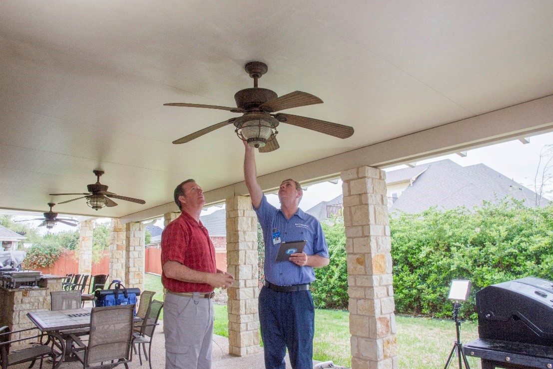 Ceiling Fan Replacement in Broomfield, CO